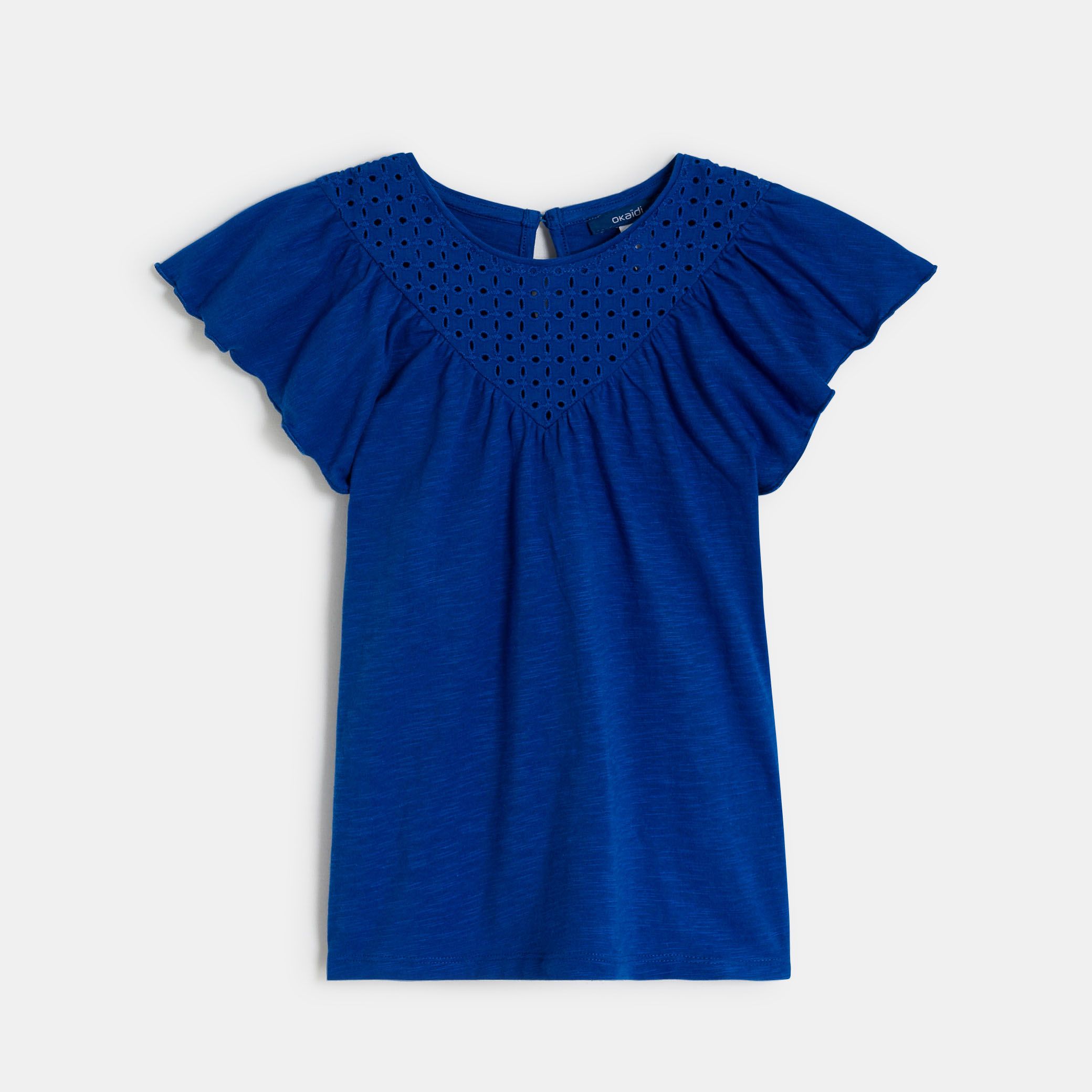 Áo thun ngắn tay broderie anglaise